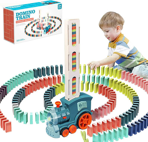 Fun Domino Train with Lights & Sound
