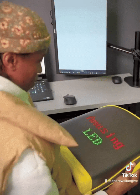 LED Display Backpack ©