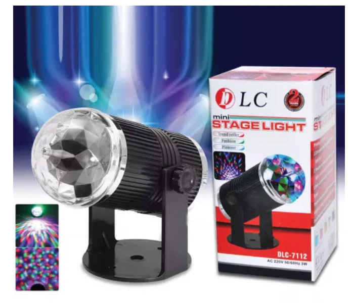 إضاءة الحفلات السحرية – تأثير LED ملون