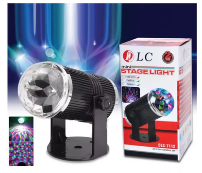 إضاءة الحفلات السحرية – تأثير LED ملون