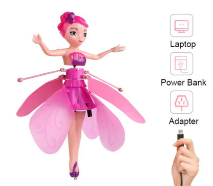 Magic Flying Fairy Princess Doll – Hover & Dance