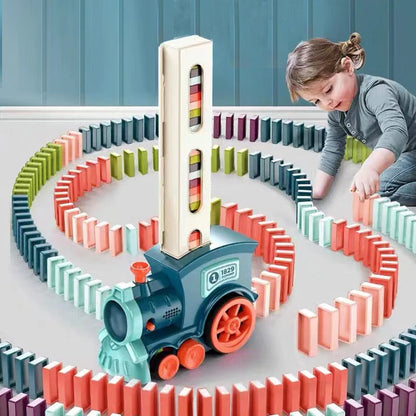 Fun Domino Train with Lights & Sound