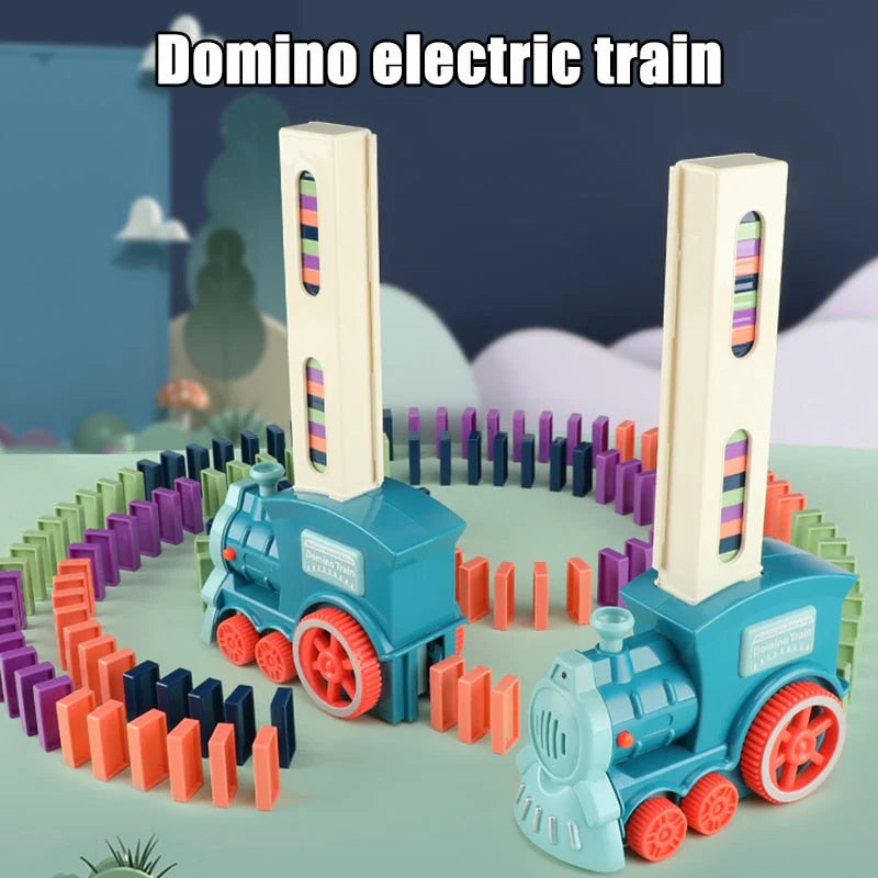 Fun Domino Train with Lights & Sound
