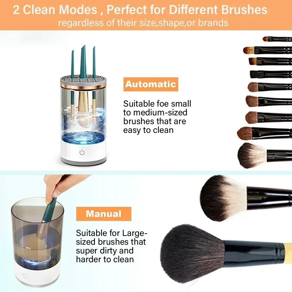 Multi-Function Automatic Brush Cleaner
