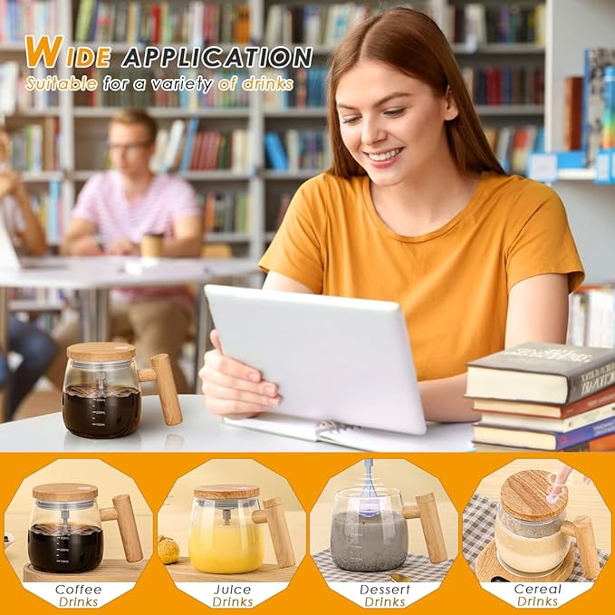 كوب ذاتي التحريك مانع للانسكاب - 400 مل