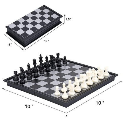 Magnetic & Folding Chess Set